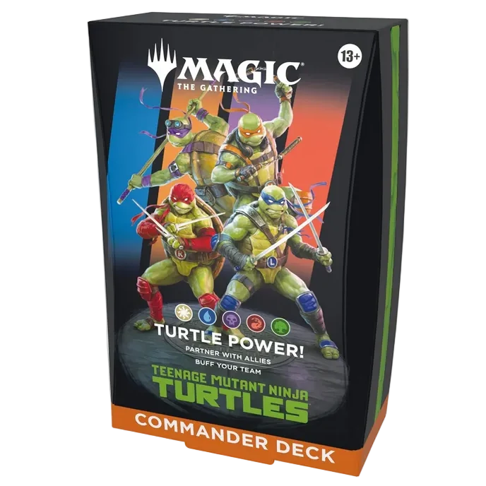 Magic x Teenage Mutant Ninja Turtles Commander Deck Turtle Power!