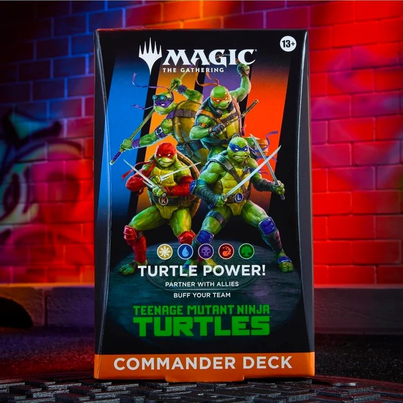 Magic x Teenage Mutant Ninja Turtles Commander Deck Turtle Power!