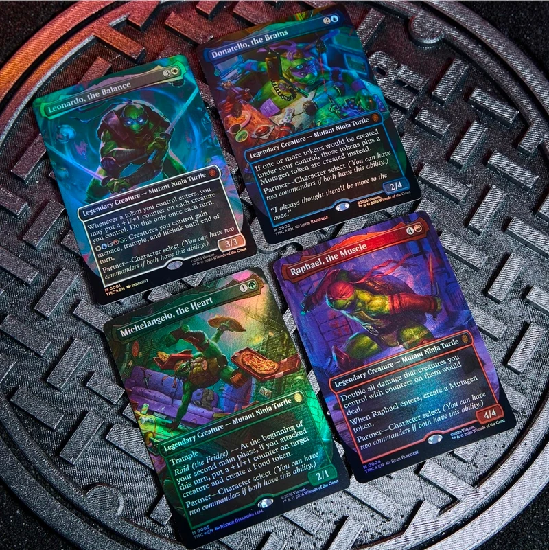 Magic x Teenage Mutant Ninja Turtles Commander Deck Turtle Power!