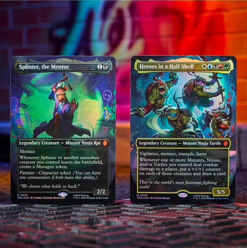 Magic x Teenage Mutant Ninja Turtles Commander Deck Turtle Power!