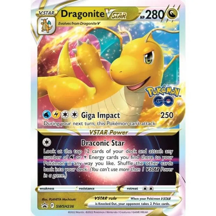 Premium Collector Dragonite VAstro Pokémon GO