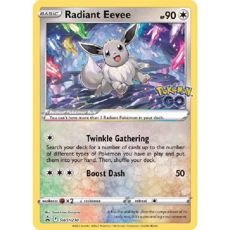 Premium Colector Eevee Luminoso Pokémon GO