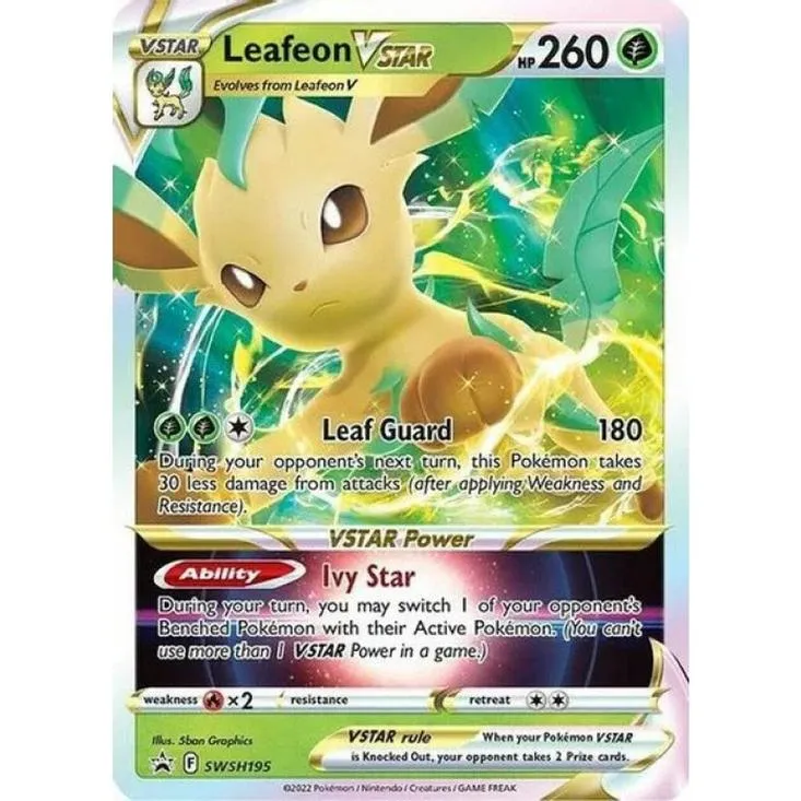 Caja Leafeon V-Star