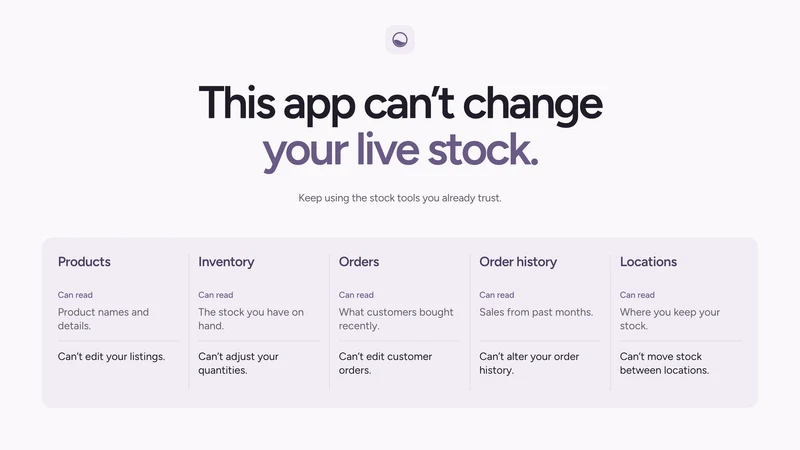 Replinish Inventory Management