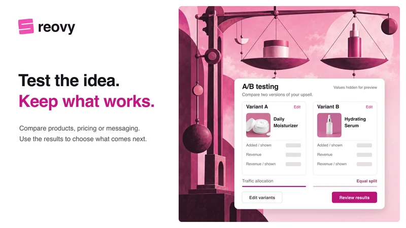 Reovy: AI Post Purchase Upsell