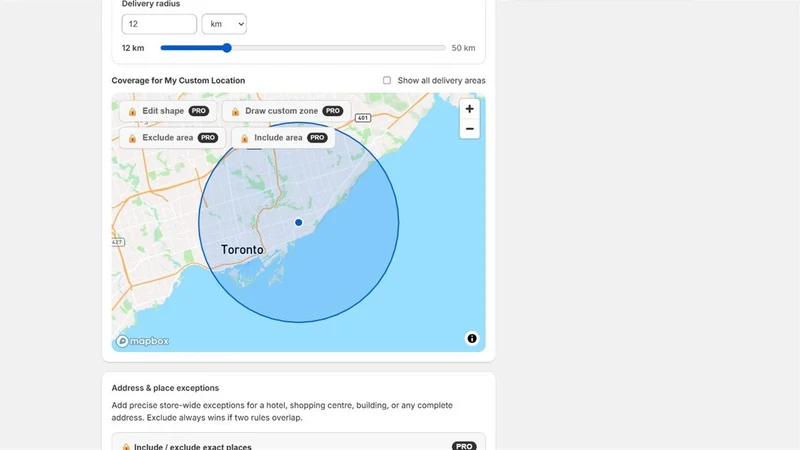 Radius Delivery