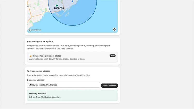 Radius Delivery
