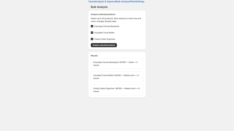 Product Content Optimizer