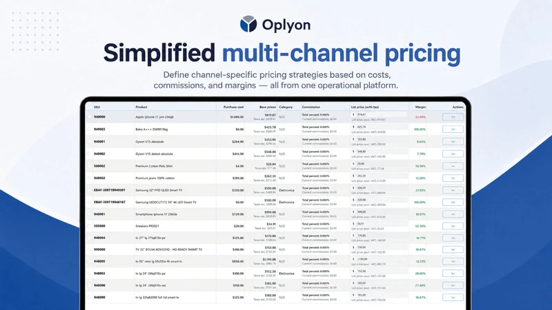 Oplyon – Order Management