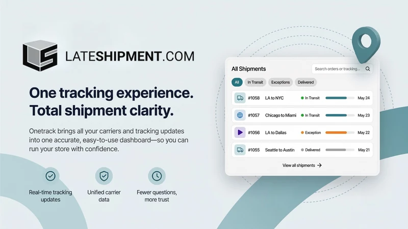 LateShipment OneTrack