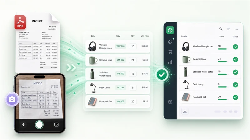 Invoice Importer ‑ AI powered