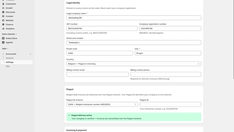 Invocourier