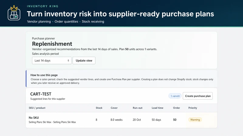 Inventory King
