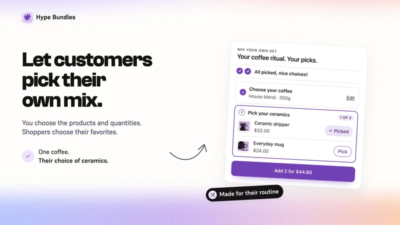 Hype Bundles & Volume Discount
