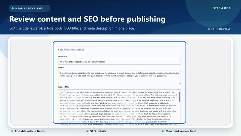 HSAR AI SEO Blogs