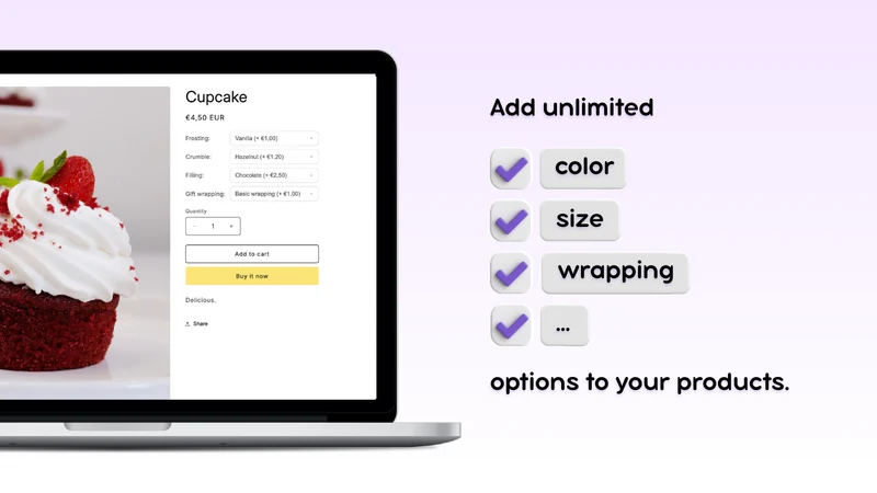 Extra Product Options ‑ InSite
