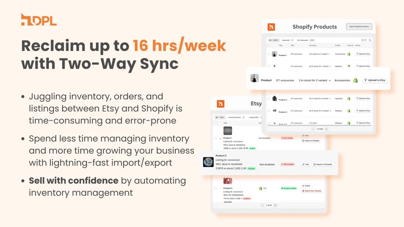 Etsy Integration ‑ DPL