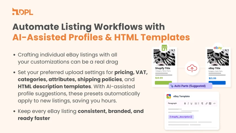 eBay Integration ‑ DPL