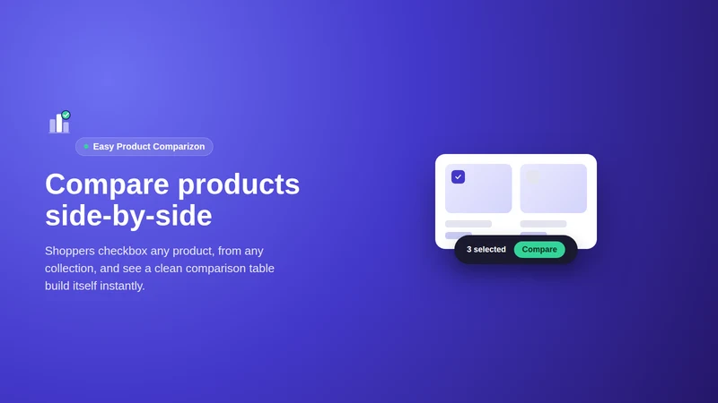 Easy Product Comparizon