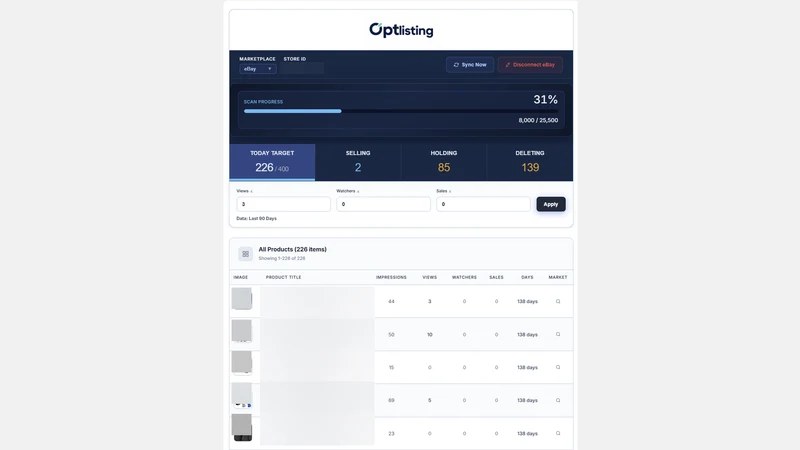 Optlisting