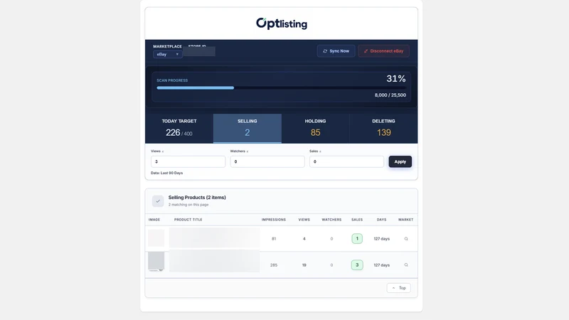 Optlisting