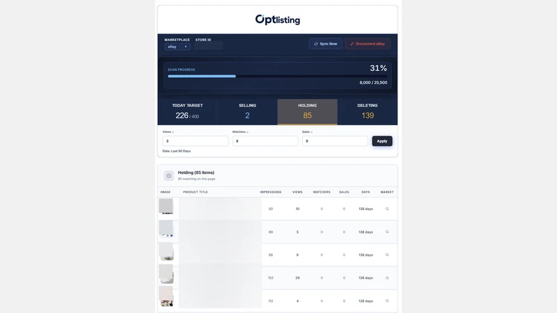 Optlisting