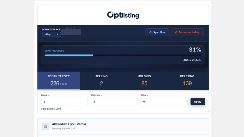 Optlisting
