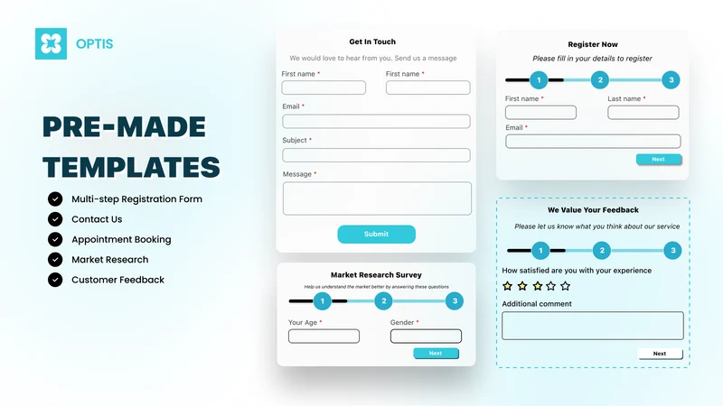 OPTIS Form Builder with Upload