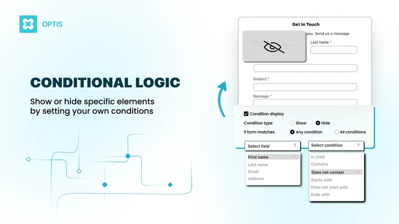 OPTIS Form Builder with Upload