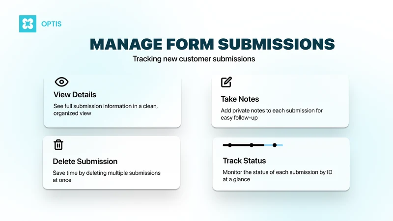 OPTIS Form Builder with Upload