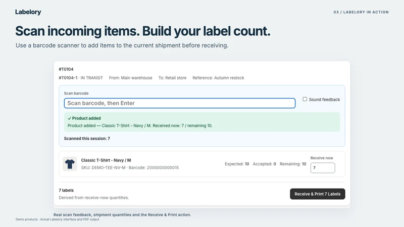 Labelory: Barcode Labels