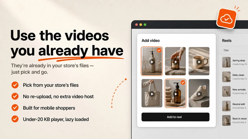 Snap Reels: Shoppable Videos
