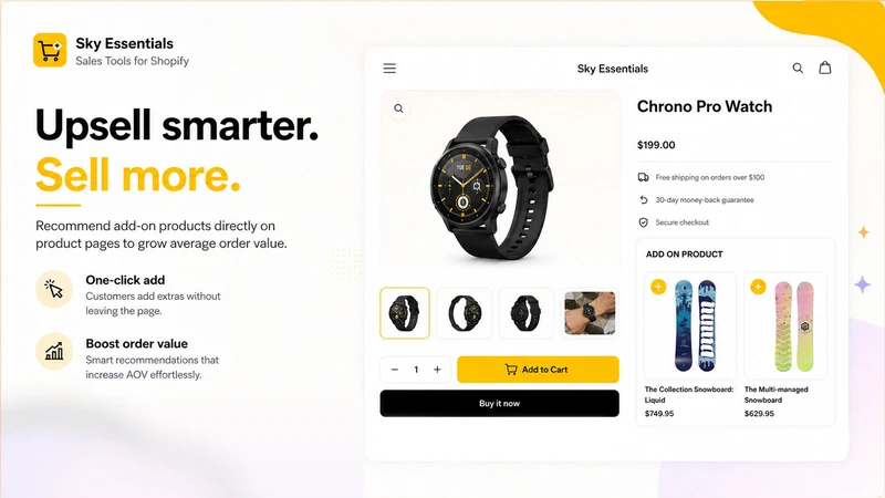 Sky Essentials: Sales Tools