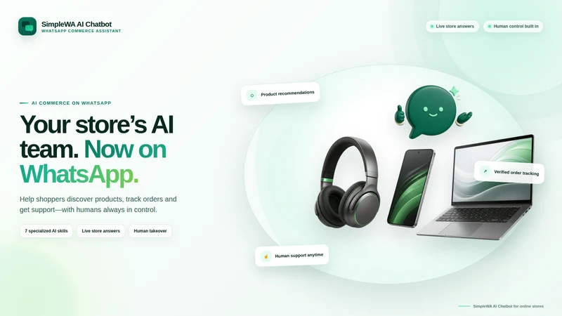SimpleWA AI Chatbot