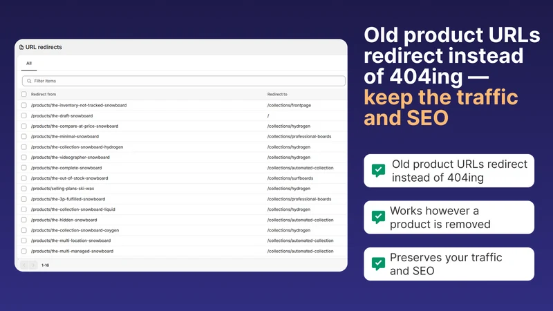 Redirects Easily
