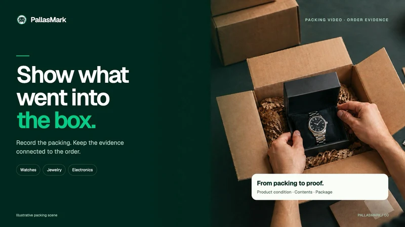 PallasMark: Video Order Proof