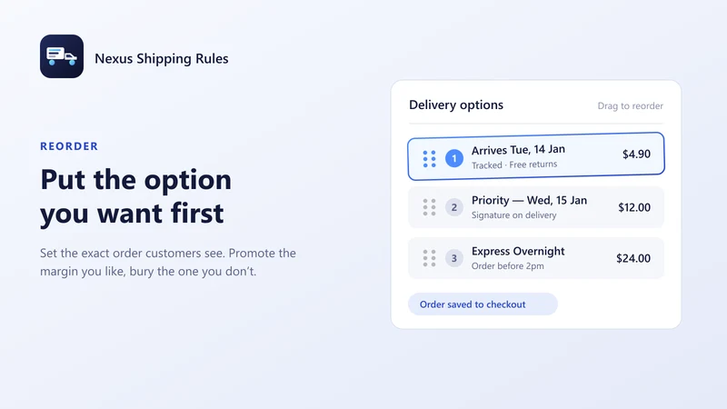 Nexus: Hide Shipping Functions