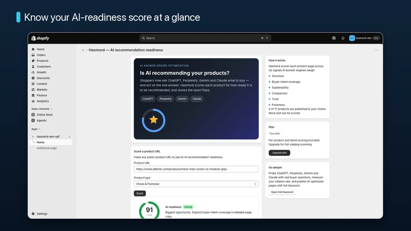 Hasmord: AI Answer Optimizer