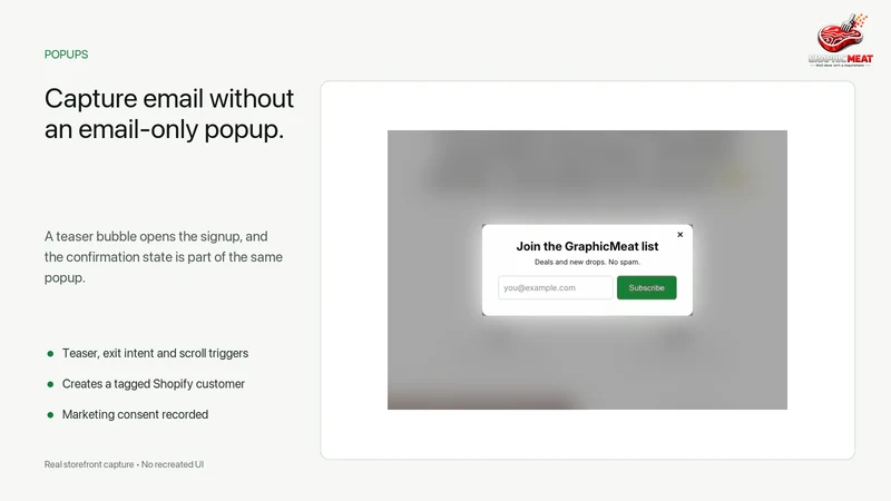 GraphicMeat Popups