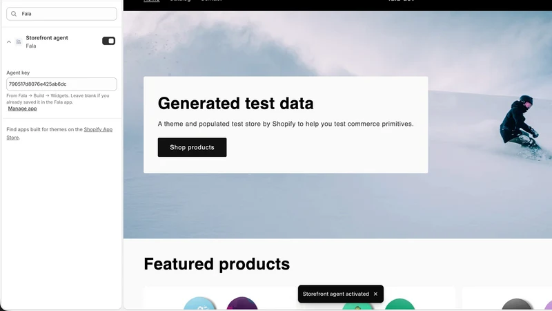 Fala — Voice AI Support Agent