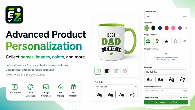 EZ Product Options