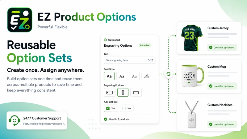 EZ Product Options