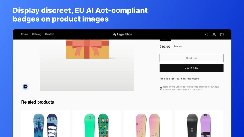 AI Act Compliance Badge