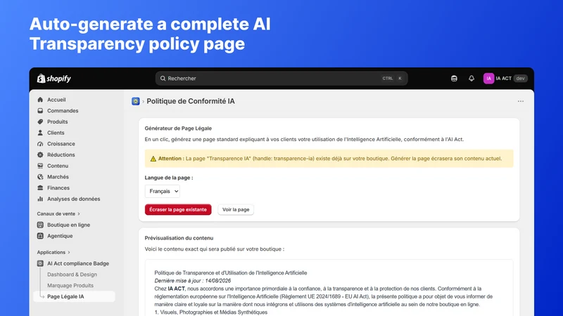 AI Act Compliance Badge