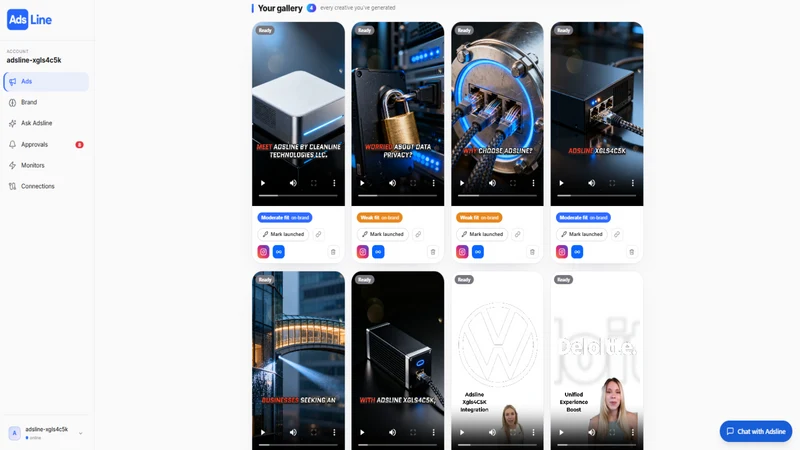 AdsLine ‑ AI Video Ads