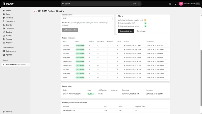 4IB CRM Partner Service