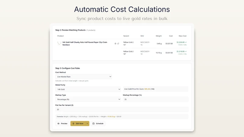 KaratSync: Gold Automation