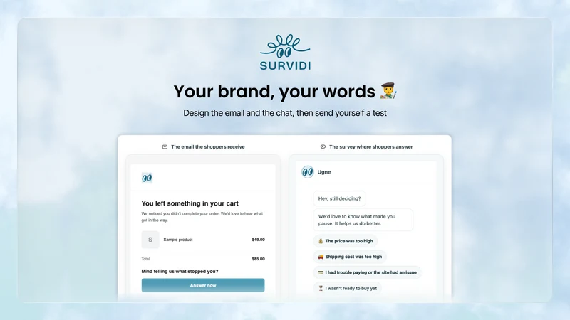 Survidi: AI Surveys