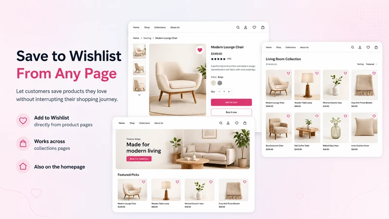 Rich Wishlist: Save for Later