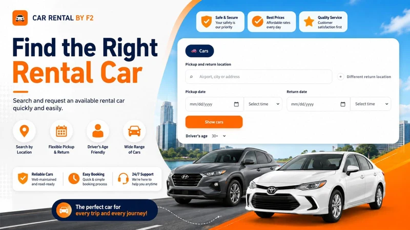 Vehicle Rental Booking by F2